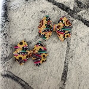 Sunflower Hairbows